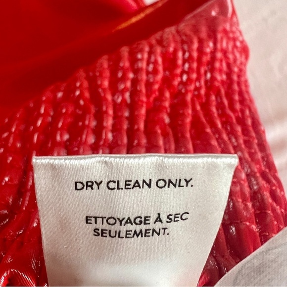 NEW Lita by Ciara size 16 Revolve Liquid Leggings in Fiesta Red Faux Leather - Picture 12 of 12